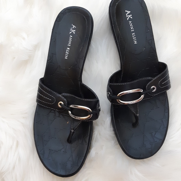 - Anne Klein wedge sandals - Picture 6 of 8